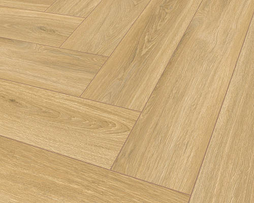 P6004_HB Nature Oak — кварцвинил SPC THE FLOOR Herringbone